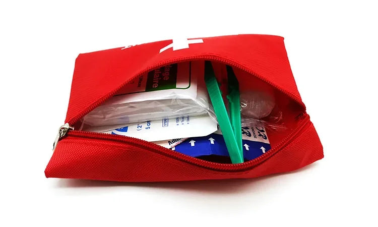 13-Piece First Aid Kit: Portable Emergency Kit for Outdoor Wilderness Survival, Home & Travel